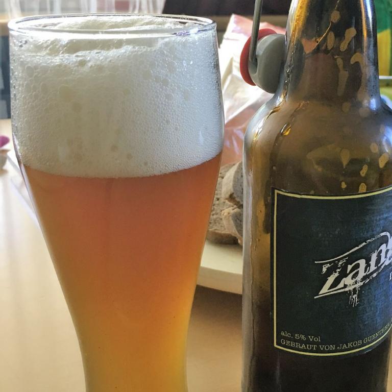 Zangler Bier im Glas
