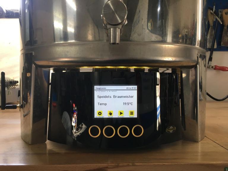 Speidel Braumeister mit neuer Steuerung